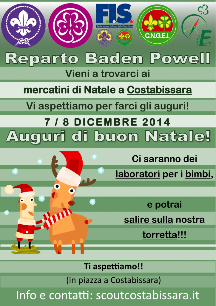 Volantino mercatini di natale 2014